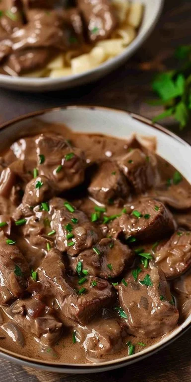 Steak Stroganoff