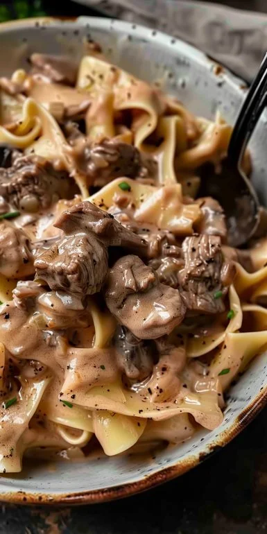 World's Best Beef Stroganoff