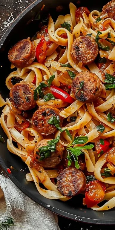 Cajun Sausage Pasta 5 Cajun Sausage Pasta