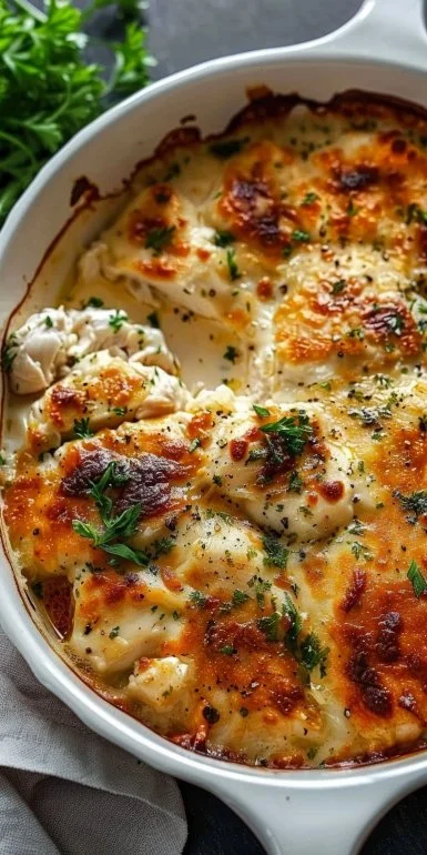 Cottage Cheese Chicken Bake: Creamy, High-Protein, One-Dish Wonder
