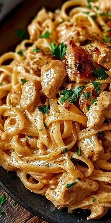 Cowboy Butter Chicken Linguine