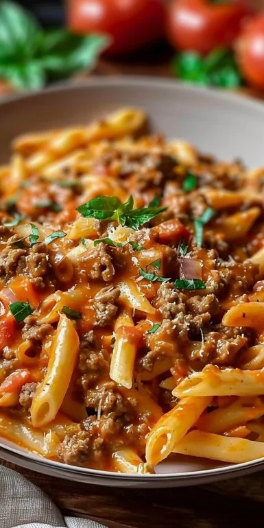 Creamy Beef Pasta