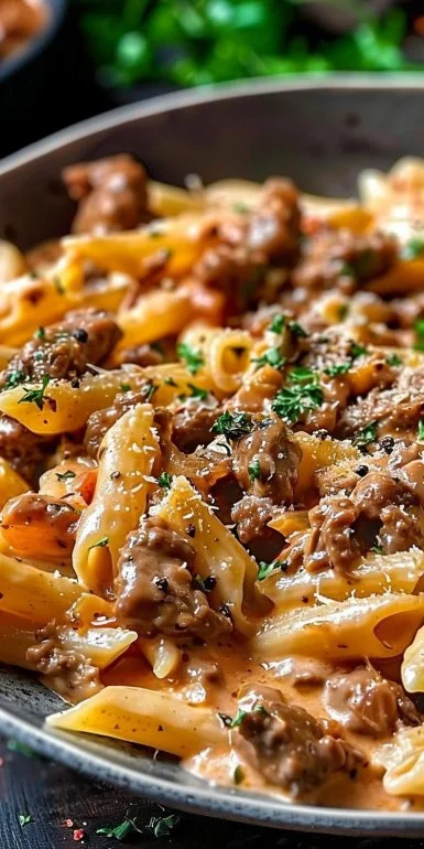 Creamy Beef Pasta