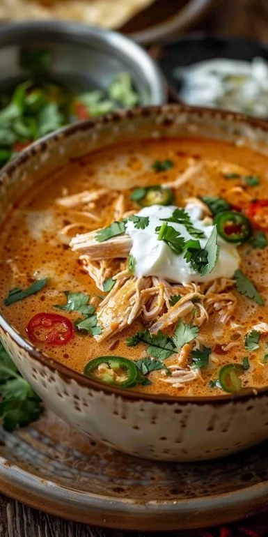 Creamy Chicken Enchilada Soup 5 Creamy Chicken Enchilada Soup