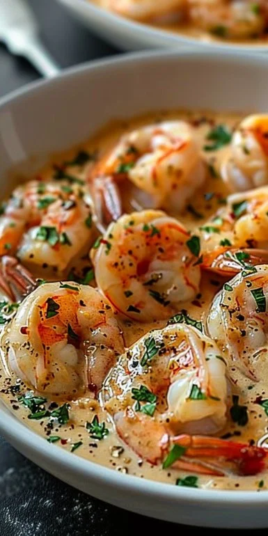 Easy Creamy Garlic Shrimp