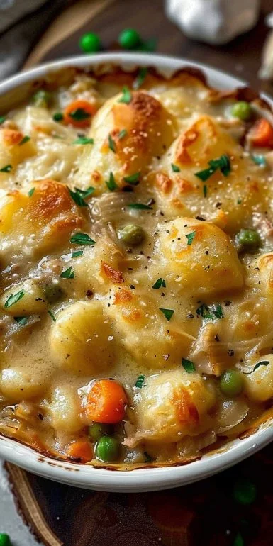 Gnocchi Pot Pie 5 Gnocchi Pot Pie