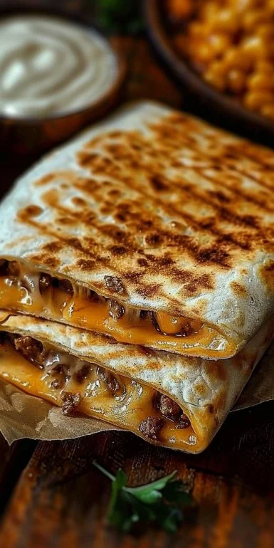Irresistible Easy Grilled Cheese Burrito You’ll Crave Again