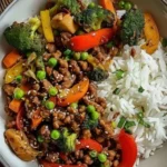 spicy ground beef stir fry bowl with garlic veggie 2026 02 05 152633 1