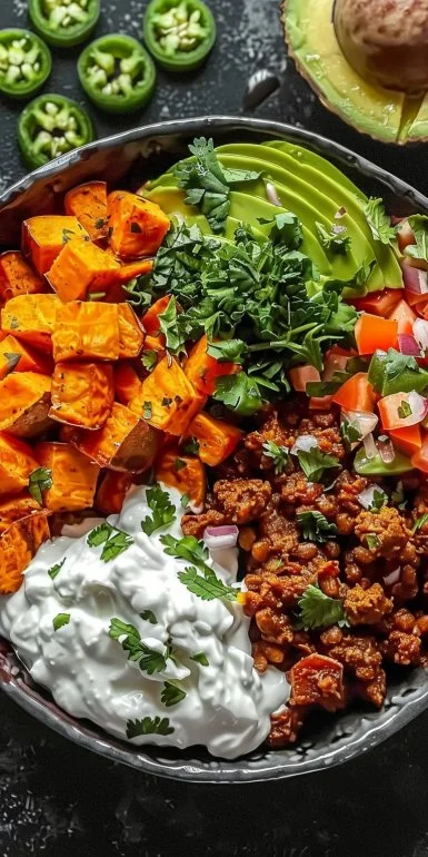 Sweet Potato Taco Bowl: Colorful Comfort Food Made Easy
